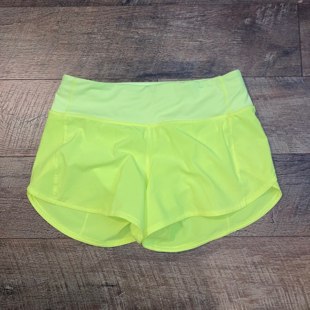 Lululemon speed up shorts size 6 (2.5” inseam)